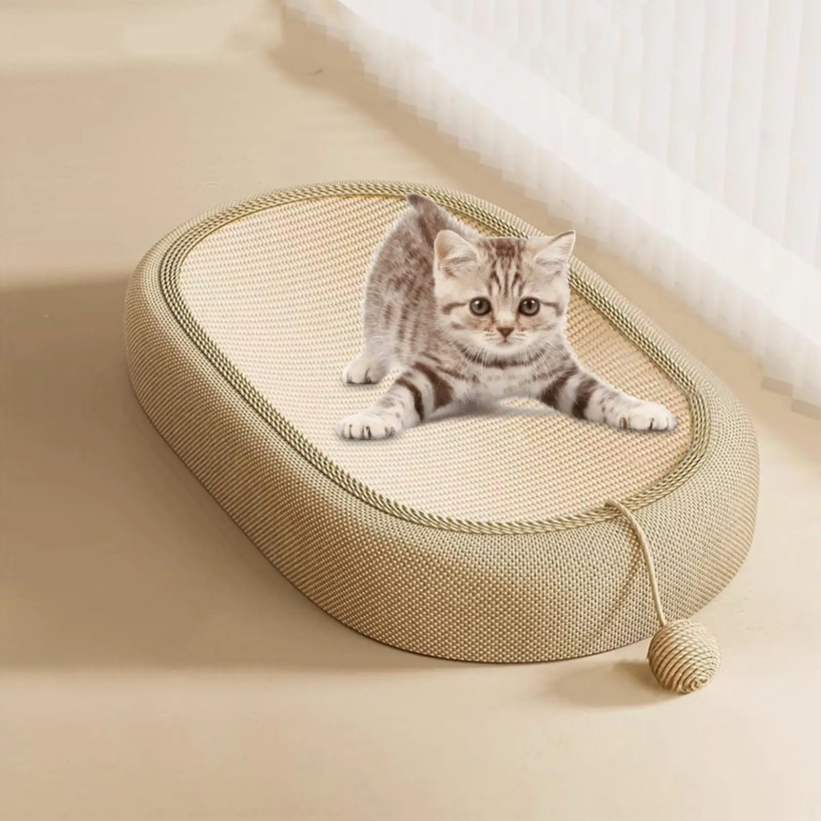 Almohadillas rascadoras para gatos, tablero rascador resistente al desgaste, cama para dormir para gatitos, juguetes para mascotas, suministros para mascotas, 고이 크크처 처