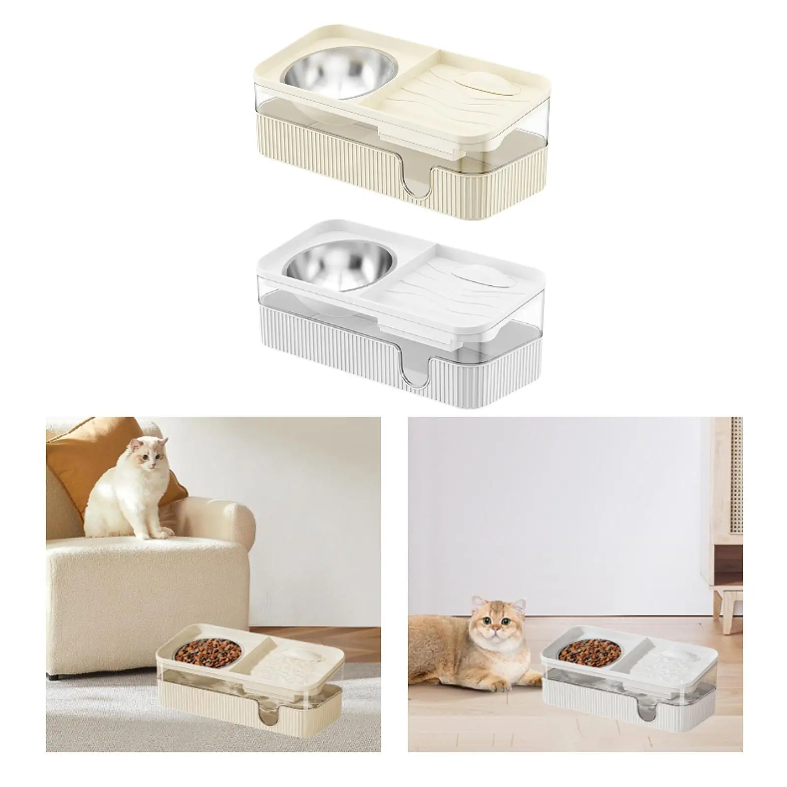 Cats Dog Water and Food Feeder Dog Feeder Pet Automatic Feeder Dogs Rabbits