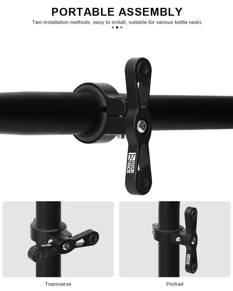 Adaptador portabidones para bicicleta de montaña y carretera - imagen 2