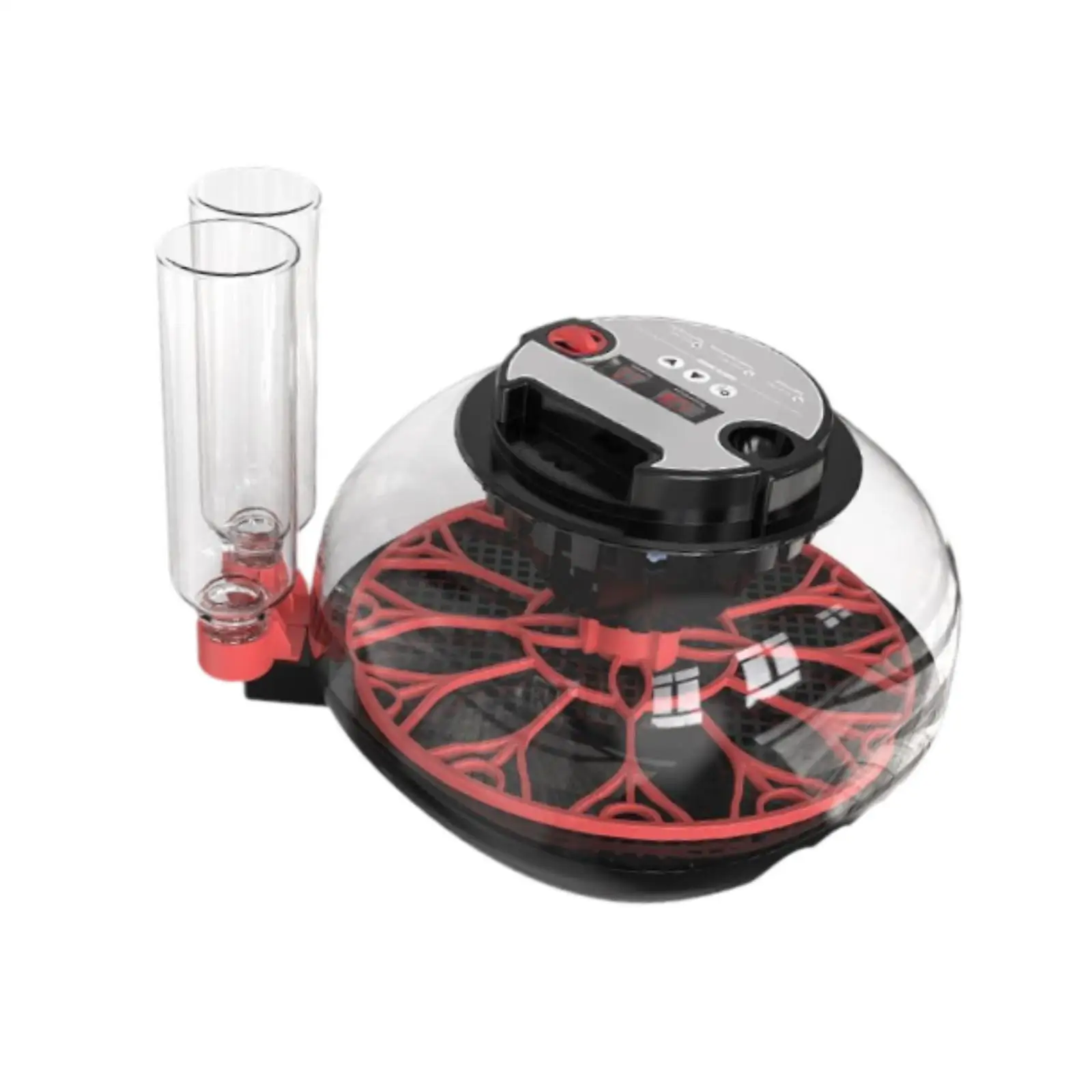 Egg Incubator 7 Eggs Clear Top Cover Poultries Hatcher for Quail Chicken Goose