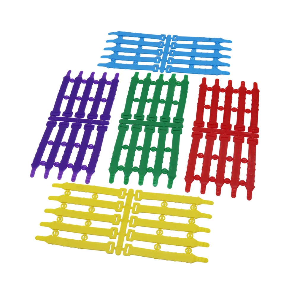 30 Uds 5 colores pollo PVC anillos suaves para pies diámetro interior 8 ~ 16mm ajustable pollito pájaro identificación anillos para pierna longitud 7,9 cm - imagen 4