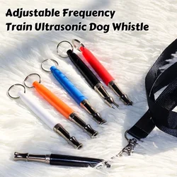 Silbato entrenamiento perro – Frecuencia ajustable en acero inoxidable