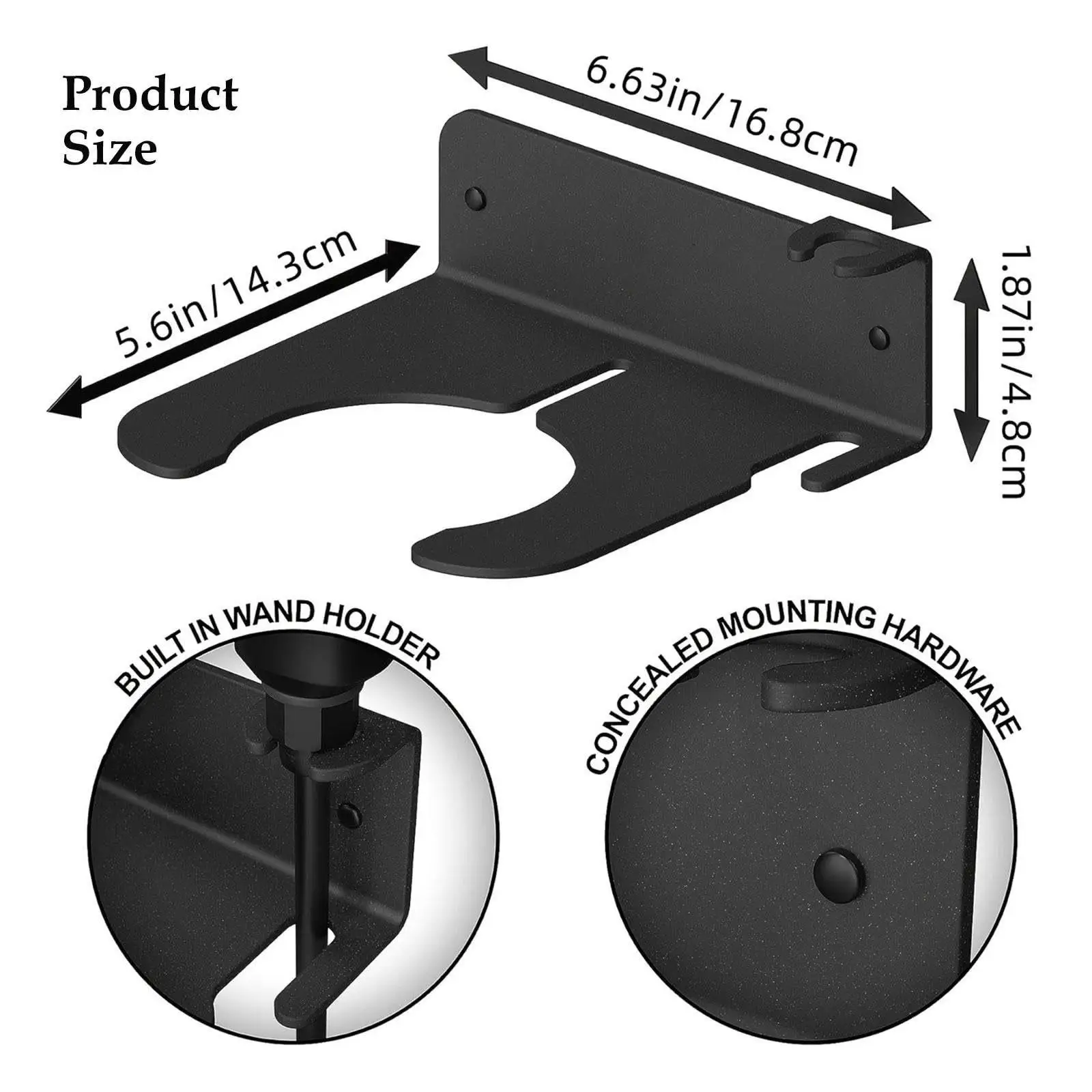 Garden Pump Sprayer Holder, Multifunction, Easy to Install, Accessory, Wall Garden Pump Sprayer Holder, Multifunction, Easy to Install, Accessory, Wall