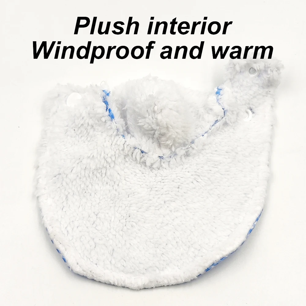 Cálido invierno pájaro capa disfraz Cosplay traje sombrero con capucha ropa mascota accesorios para pájaros reutilizable lavable Cosplay foto Prop - imagen 5