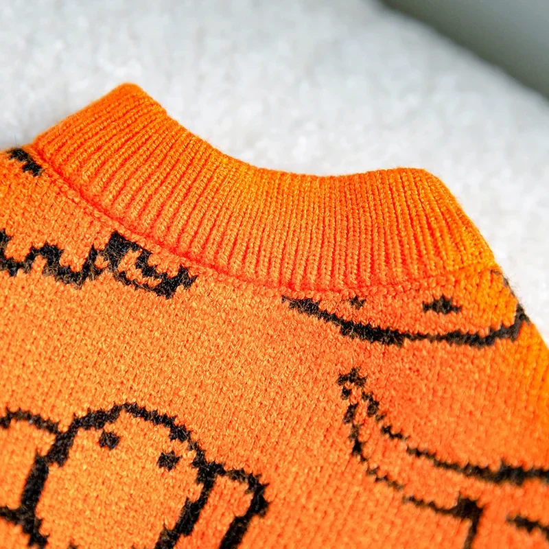 Otoño e Invierno lindo elefante suéter de punto cachorro perro bípode gato perro mediano y pequeño ropa cálida para mascotas - imagen 5