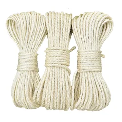 Cuerda de sisal natural para árbol de gato - repuesto para rascadores