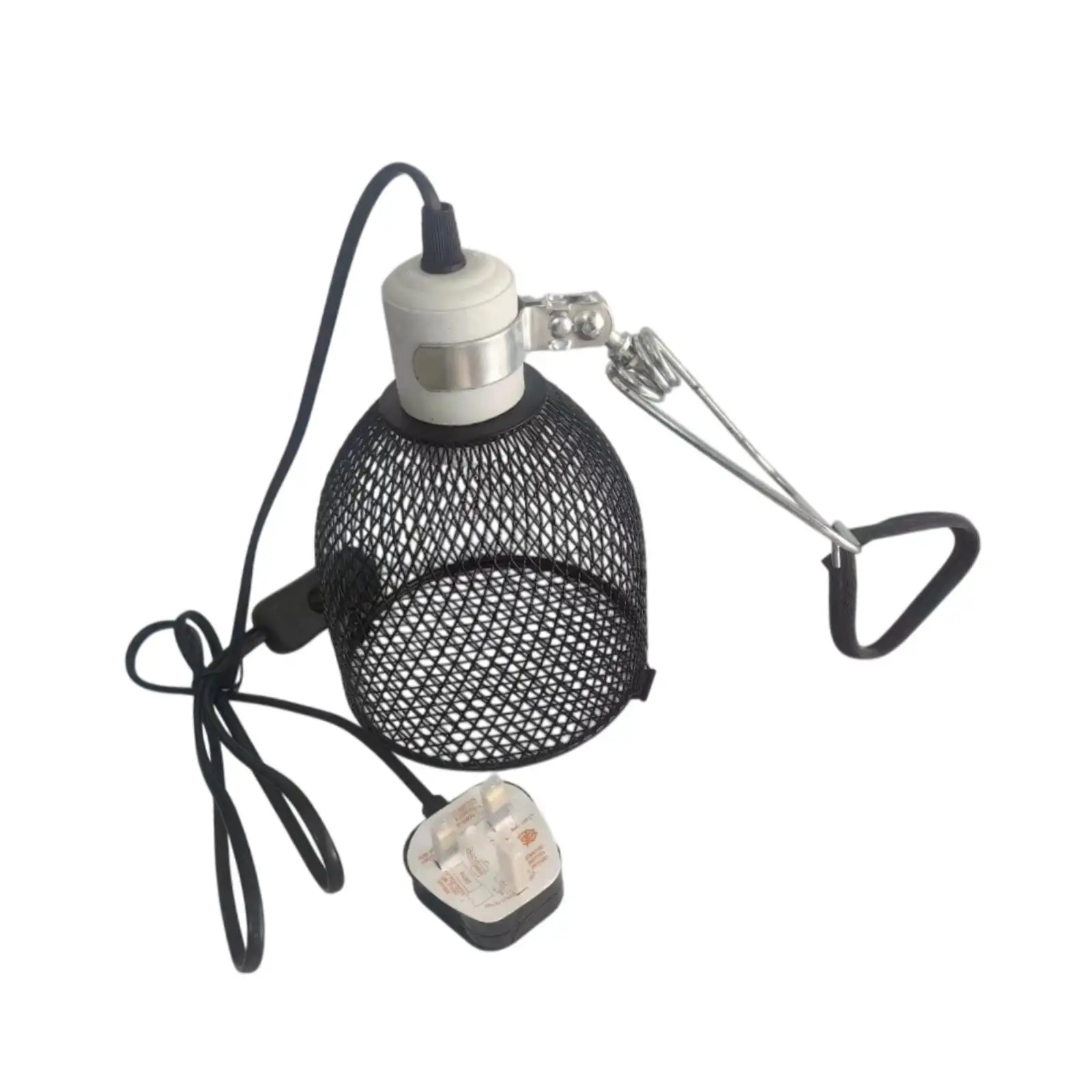 Reptile Heating Lamp Shade Anti Scald Heater Guard for Amphibians Snake Bird