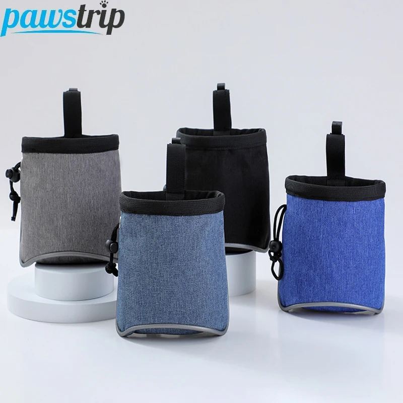Bolsa de cintura para perros con dispensador de premios y golosinas