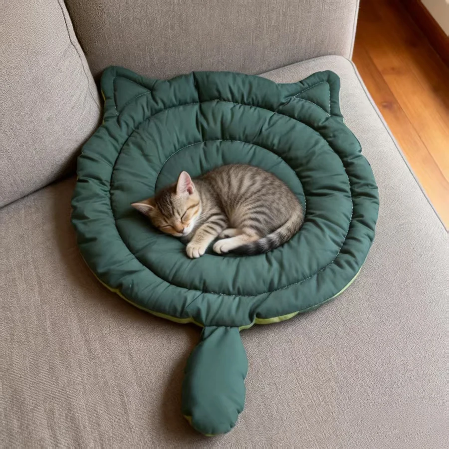 Cama grande para gatos y perros: suave y transpirable, lavable - imagen 2