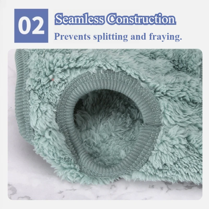 Chaleco de lana para perros y gatos, suéter suave y cálido sin mangas para otoño e invierno, ropa de felpa acogedora para mascotas pequeñas y medianas, disfraz para perros - imagen 3