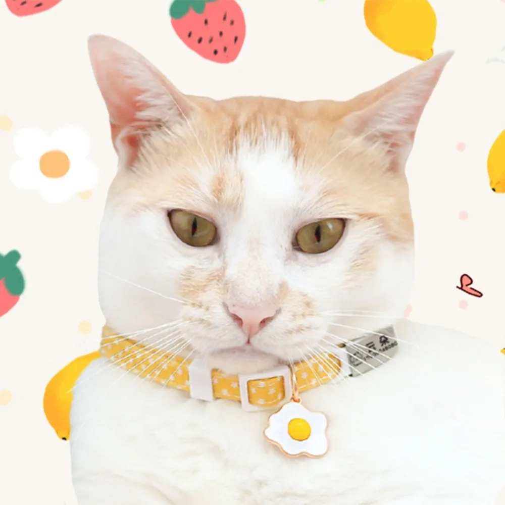 Collar con placa y campanilla para gato cachorro – Cierre seguridad - imagen 2