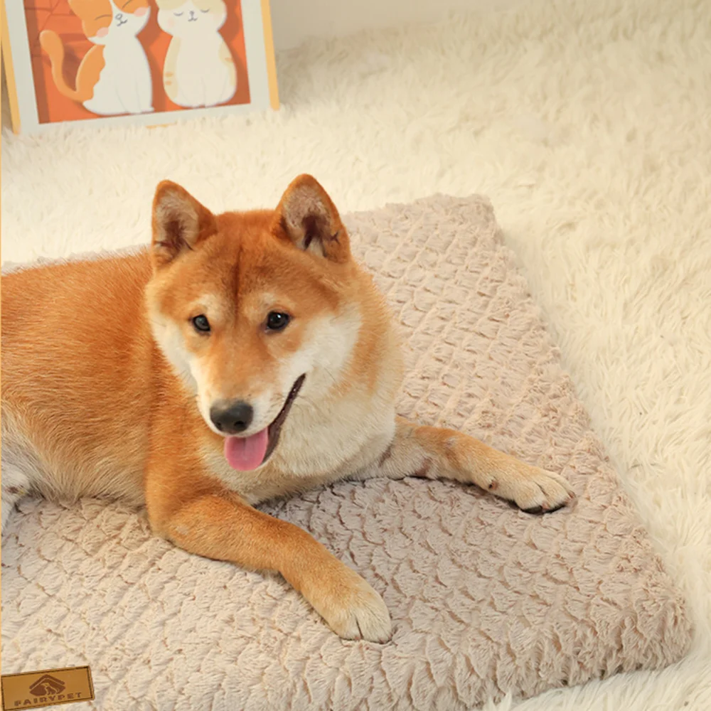 Cama suave y cálida para perro – Anti-ansiedad lavable con base antideslizante - imagen 5