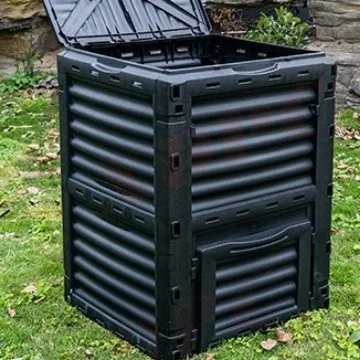 Compostador exterior 300L para jardín - fermentación aeróbica - imagen 3