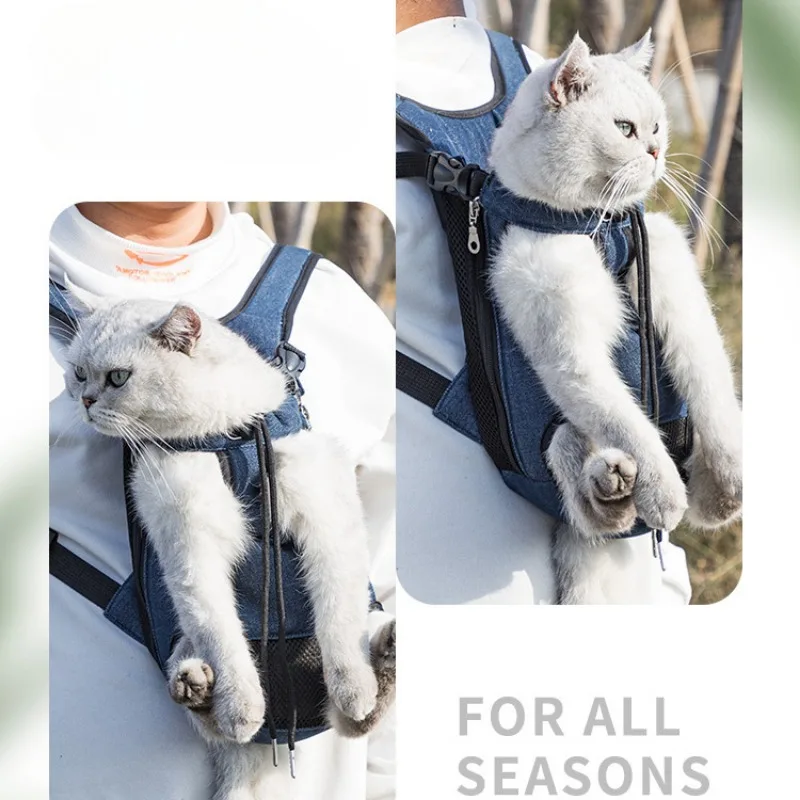 Mochila transporte perros y gatos pequeños – Transpirable y plegable - imagen 5