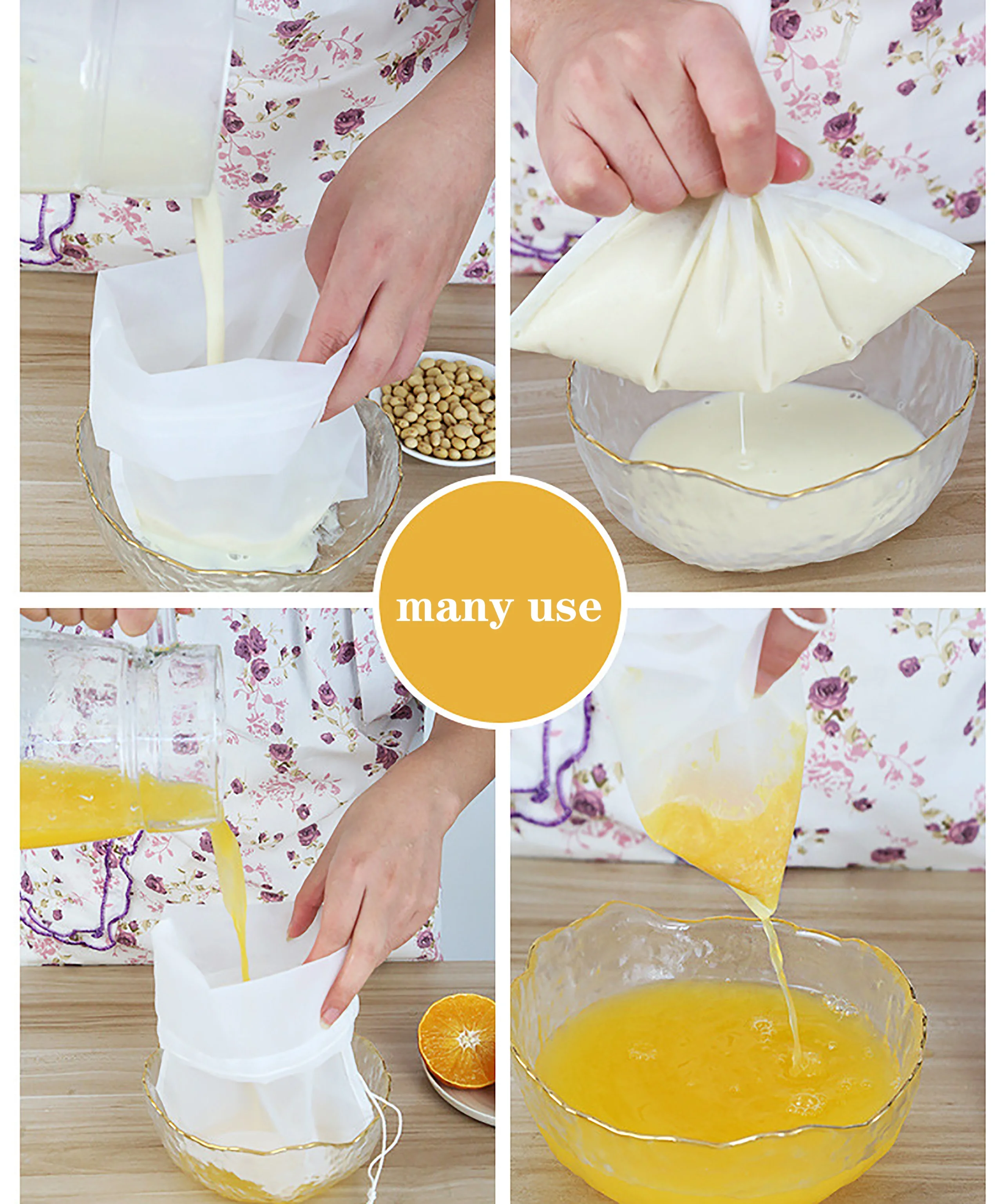 Herramientas de apicultor filtro de miel 80/100/120/160/200/250/300 malla hogar cocina filtro multifuncional red filtro reutilizable pantalla 1 ud. - imagen 3