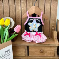 Vestido de malla ligero para perros pequeños – falda esponjosa