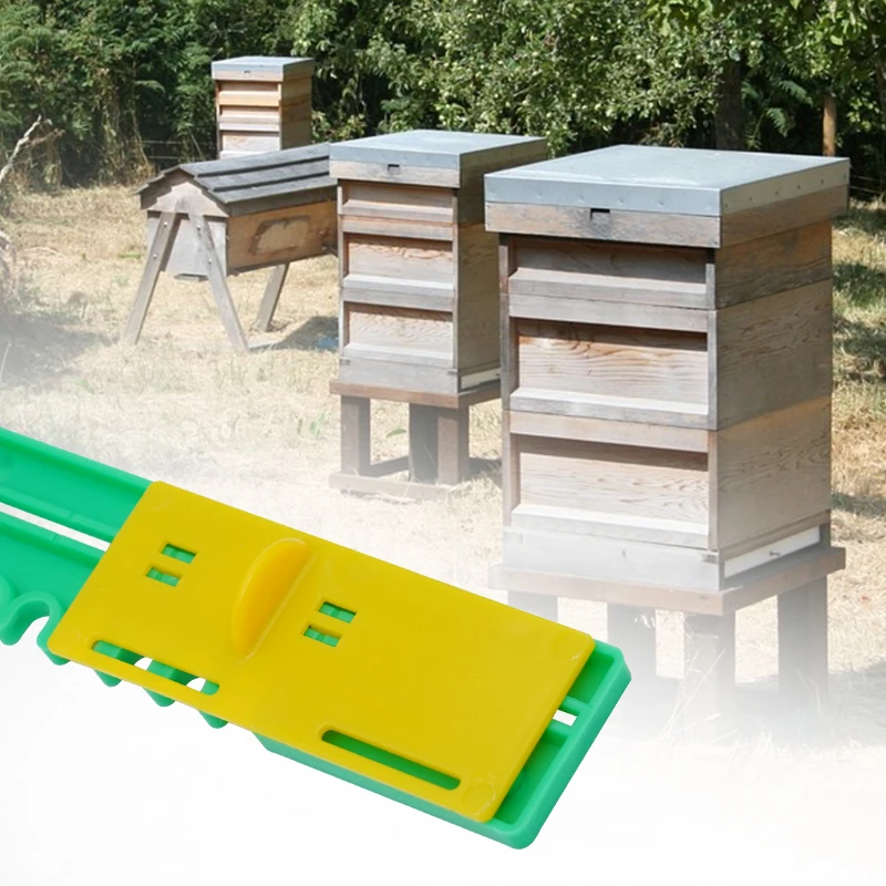 Puertas de viaje deslizantes para apicultura, colmena de abejas profesional, protectores deslizantes de plástico, herramienta de apicultura, herramienta de cría - imagen 3
