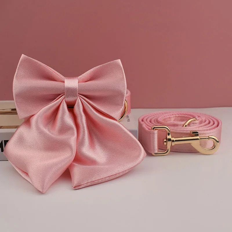Bow Collar Leash Set