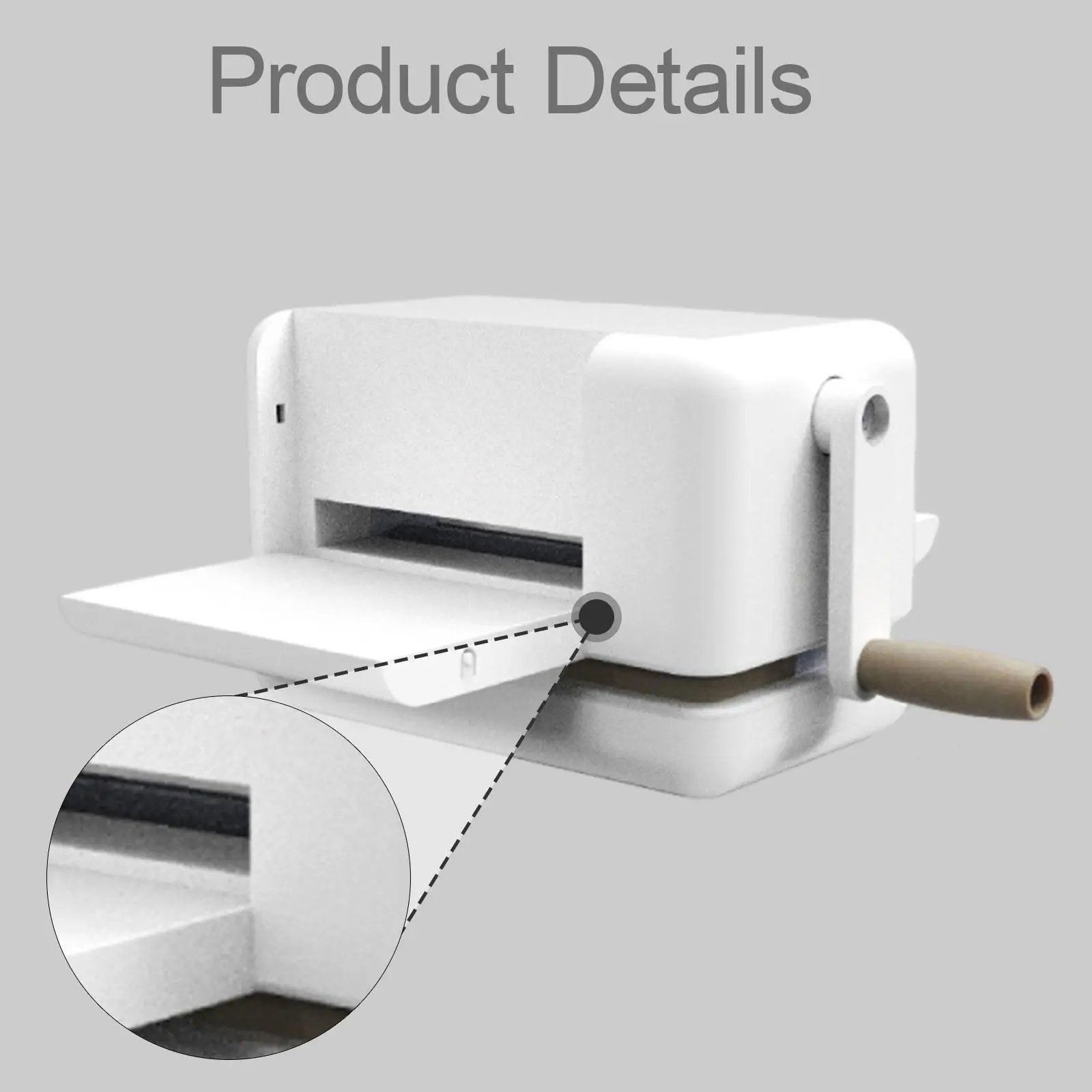 Máquina de estampado troquelado, máquina de manivela manual, regalo de cumpleaños, fabricación de tarjetas de papel, accesorios multifunción para álbum de recortes - imagen 5