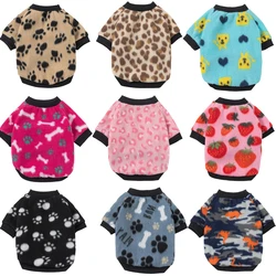 Sudadera polar con capucha para perros y gatos pequeños – Invierno