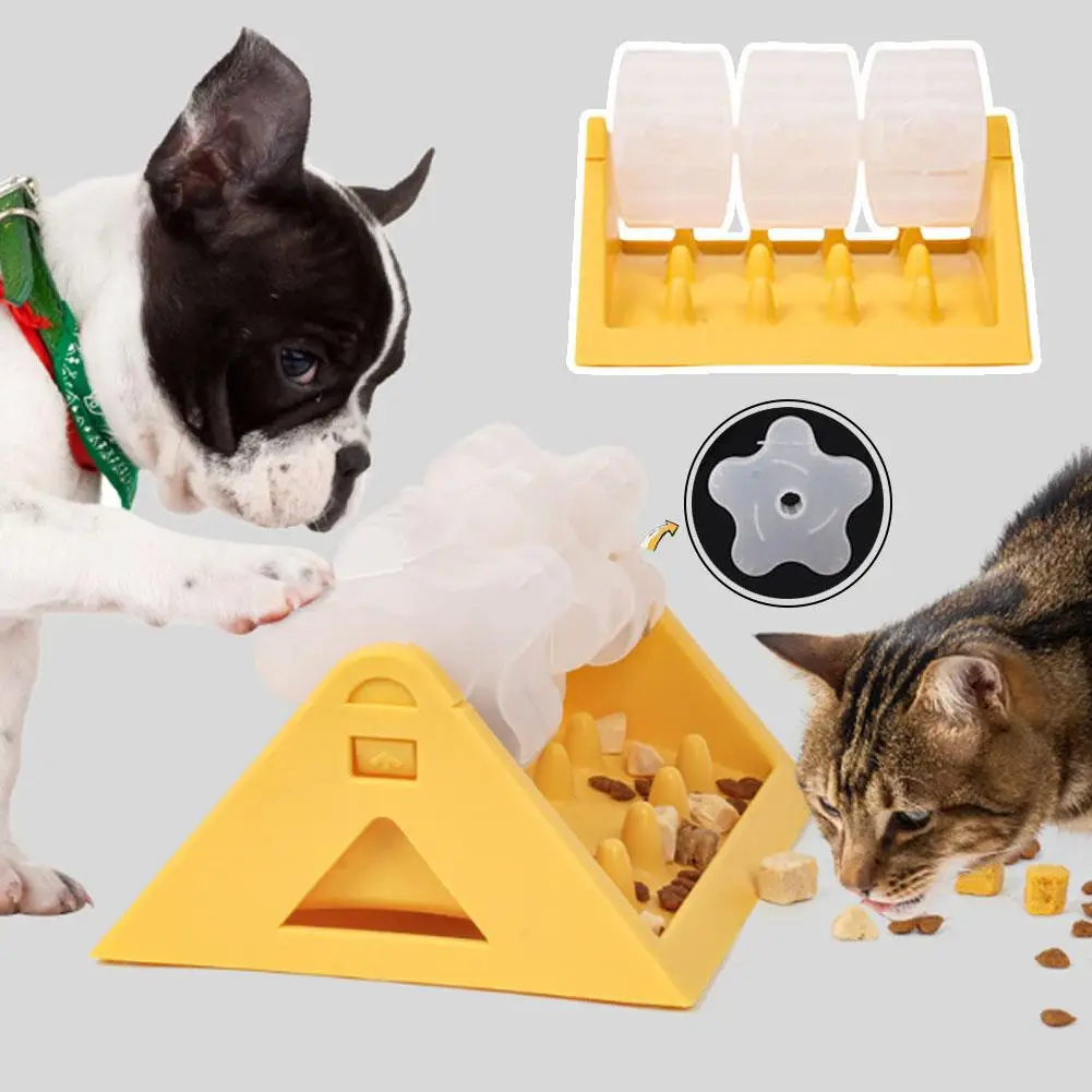Juguete dispensador de comida lenta para perros rompecabezas - imagen 4