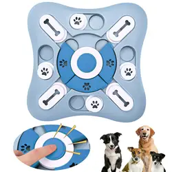 Comedero lento interactivo rompecabezas para perros y gatos