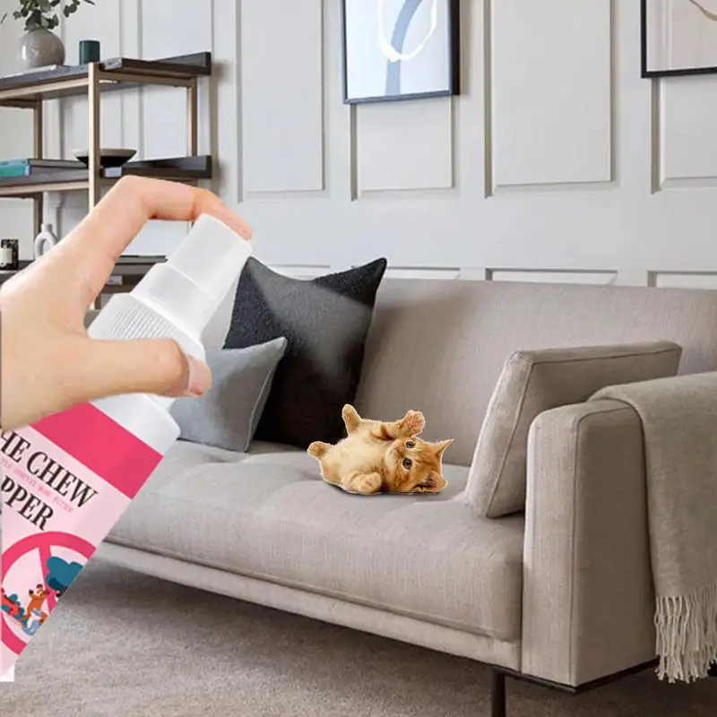 Spray antimordeduras para perros, repelente para lamer, Ayuda de entrenamiento del comportamiento, 50ml - imagen 5