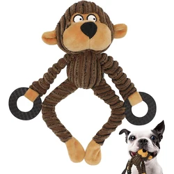 Juguete chirriante para cachorros – Peluche para masticar y dentición