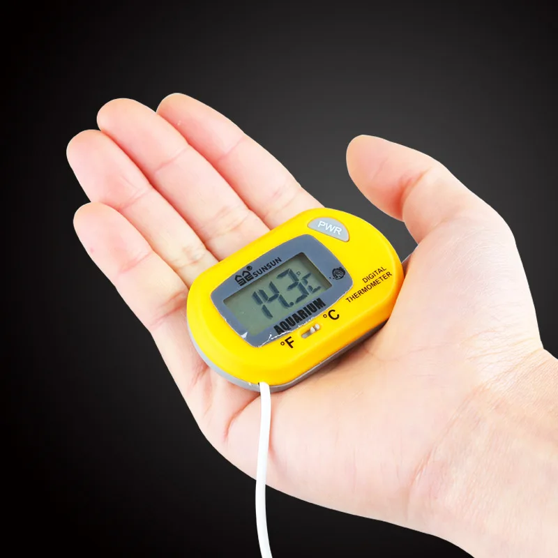 Termómetros de acuario, termómetro de agua de cristal líquido para peces, termómetro para peces tropicales, instrumento electrónico de temperatura - imagen 3