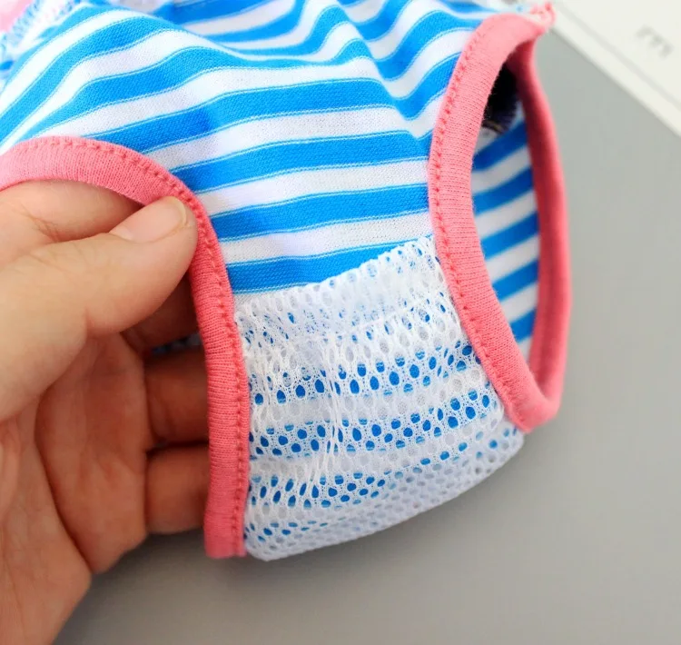 Pantalones fisiológicos para mascotas, pañales reutilizables de algodón con lazo para cachorros, bragas sanitarias para mascotas, ropa interior femenina para mascotas, ropa lavable - imagen 5