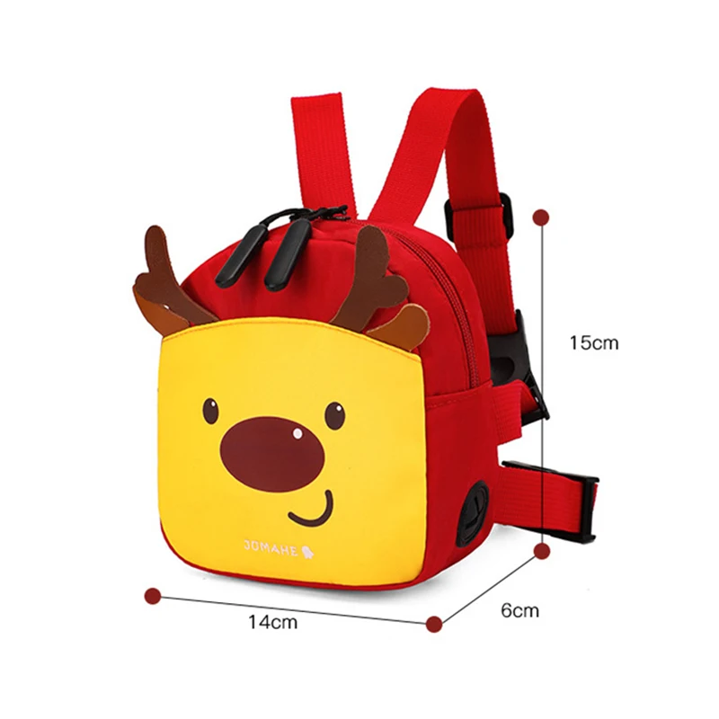 Mochila con estampado de dibujos animados para perros pequeños, arnés para perros, Chihuahua, Pomerania, suministros para mascotas al aire libre - imagen 2