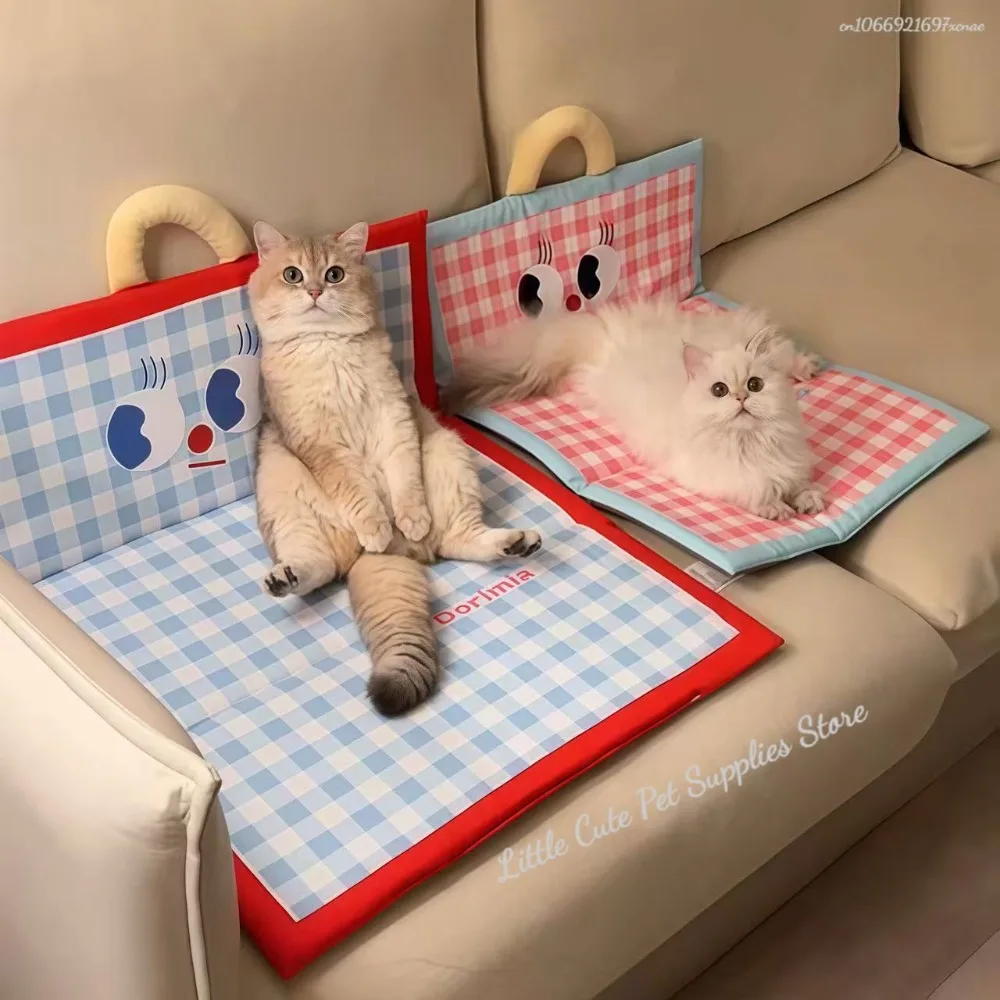 Almohadilla para dormir para mascotas mejorada 2025, impermeable, antideslizante, plegable, multifunción, para exteriores/interiores, cama para perros y gatos