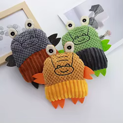 Juguete peluche con sonido para perros y gatos, masticable durable