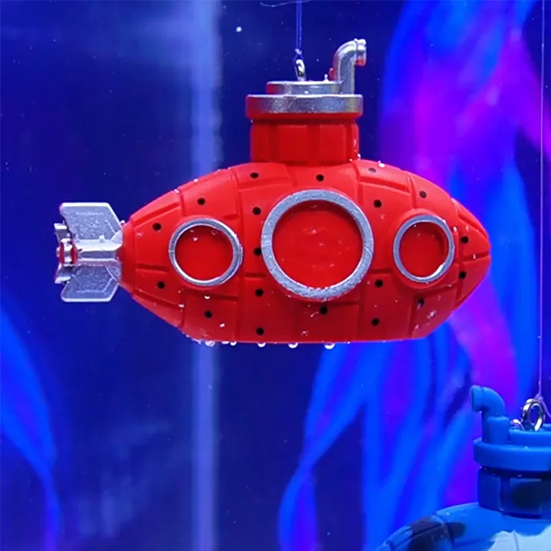 Adorno submarino para acuario, decoraciones para pecera, adorno flotante para pecera, Mini decoración para acuario, suministros para pecera - imagen 5