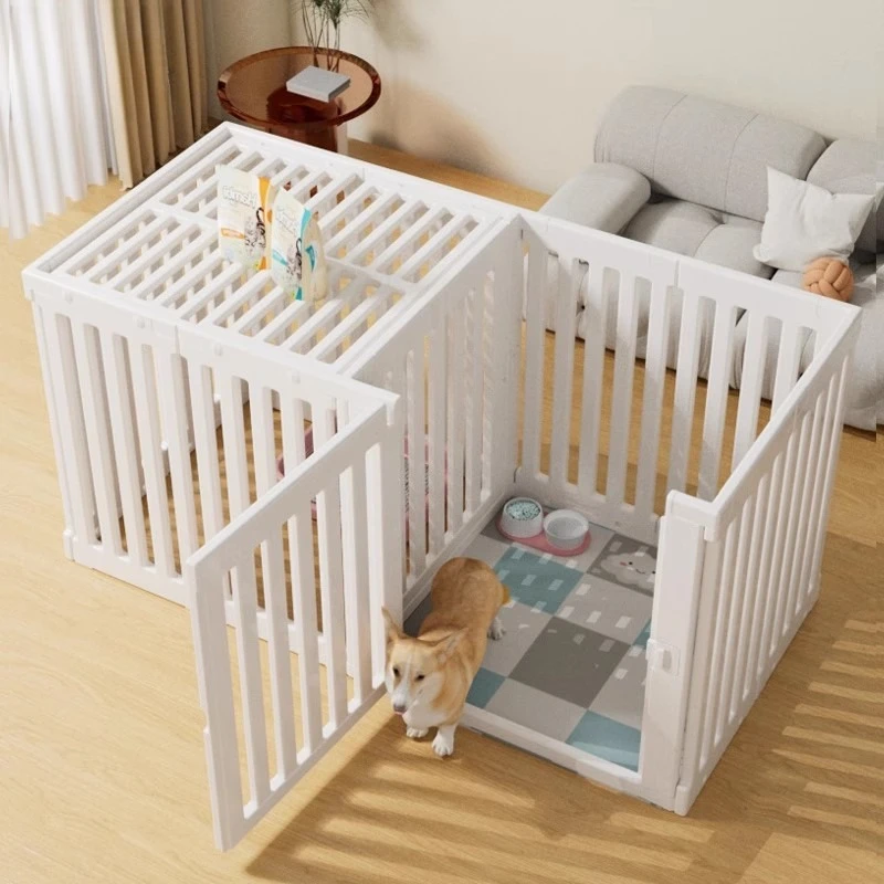 Valla de seguridad para mascotas, valla interior para perros y cachorros, accesorios para gatos, gatitos, parque infantil, gatos, gatitos, perros, valla de actividades para bebés, suministros para mascotas - imagen 3