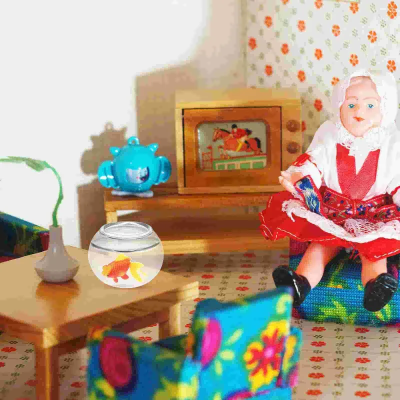 Decoración miniatura jugar casitas - Empaque y presentación