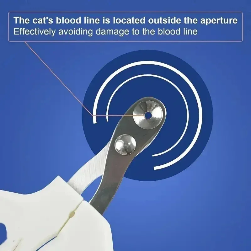 Cortauñas para animales pequeños para gatos, cortaúñas de acero inoxidable para mascotas, suministros para perros y gatos - imagen 3