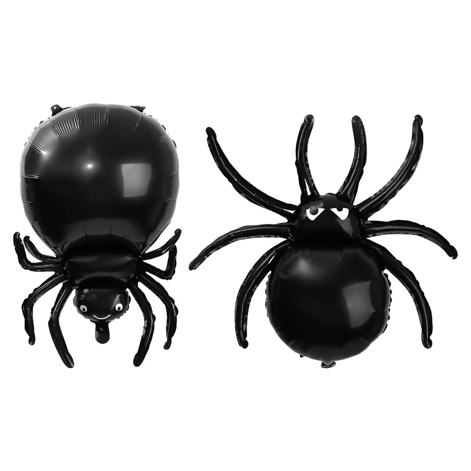 Halloween Black Araneid Balloon Ideal Gift Photo Props Spooky Holiday Ornament for Home Showcase Birthday Shopping Mall Indoor