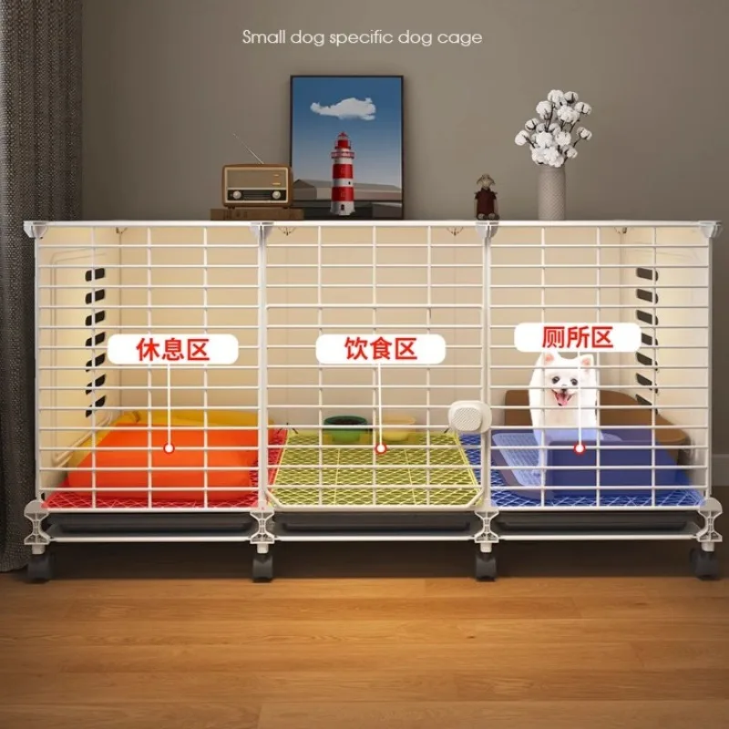 Jaulas para perros y gatos pequeños, carcasa para el hogar, perrera interior, inodoro, valla para perros, casa, Furinture, productos para mascotas, suministros, jaulas, accesorios - imagen 2