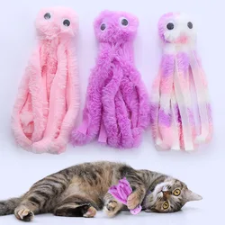 Juguete colorido de peluche para gatos, juguete creativo de hierba gatera de dibujos animados para juegos interactivos y entretenimiento, juguete suave para masticar para gatos