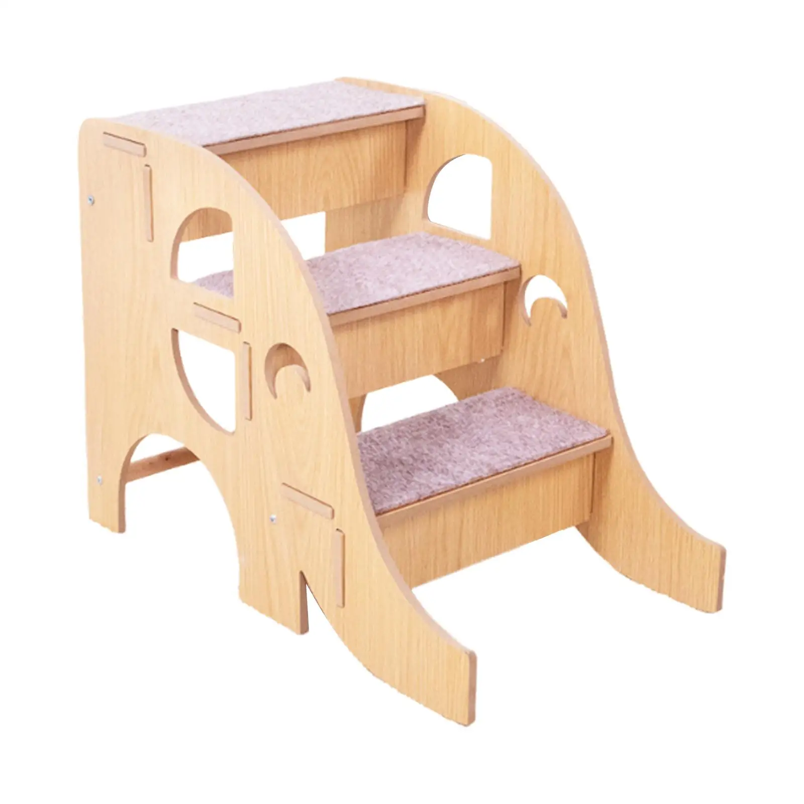 3 Step Dog Step Dog Indoor Ramp Dog Ladder Cat Stairs for Chair Car High Bed Indoor