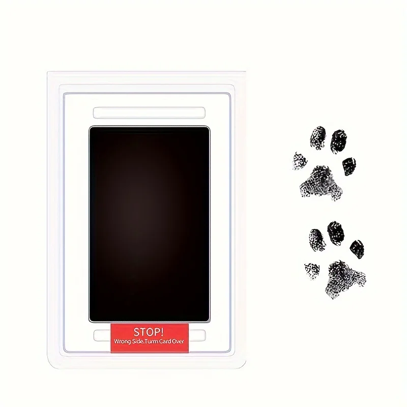 Almohadilla de tinta Pawprint para mascotas, huellas de perros y gatos, crea recuerdos seguros y duraderos con nuestras almohadillas de tinta sin contacto - imagen 5