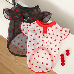 Chaleco ligero refrescante para perro - ropa de verano con mangas