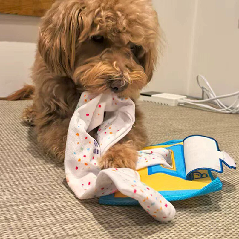 Tapete olfativo para perros – Juguete interactivo de alimentación lenta - imagen 3