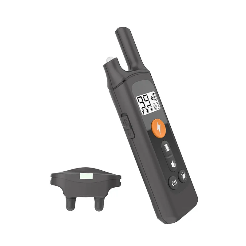 Collar de adiestramiento eléctrico para perros, dispositivo de descarga eléctrica recargable con control remoto de 800m, para dejar de ladrar, accesorios para perros - imagen 4