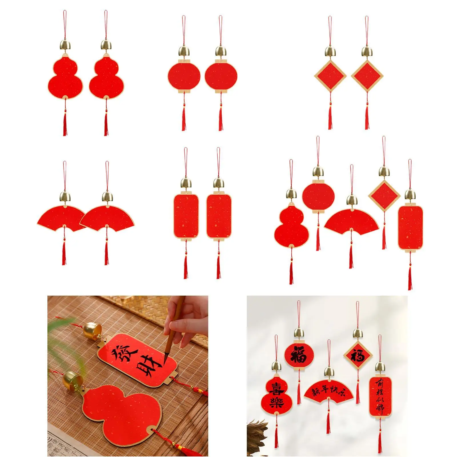 Adorno colgante Año Nuevo Chino para porche y hogar – Decoración festiva - imagen 5
