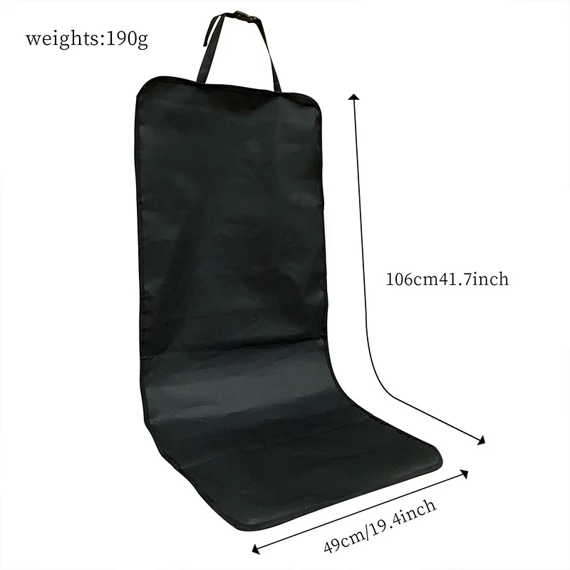 Funda para asiento de coche para perros, impermeable, portador de mascotas, cojín para asiento trasero, estera para perros, hamaca plegable para gatos, maletero, asiento trasero - imagen 4