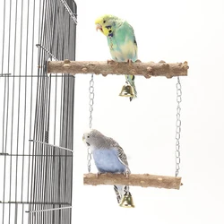Juguete de madera natural para loro – afila pico y fortalece garras