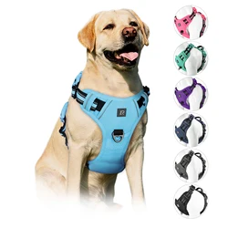 Arnés reflectante y ajustable para perro – Cómodo para paseo y exterior