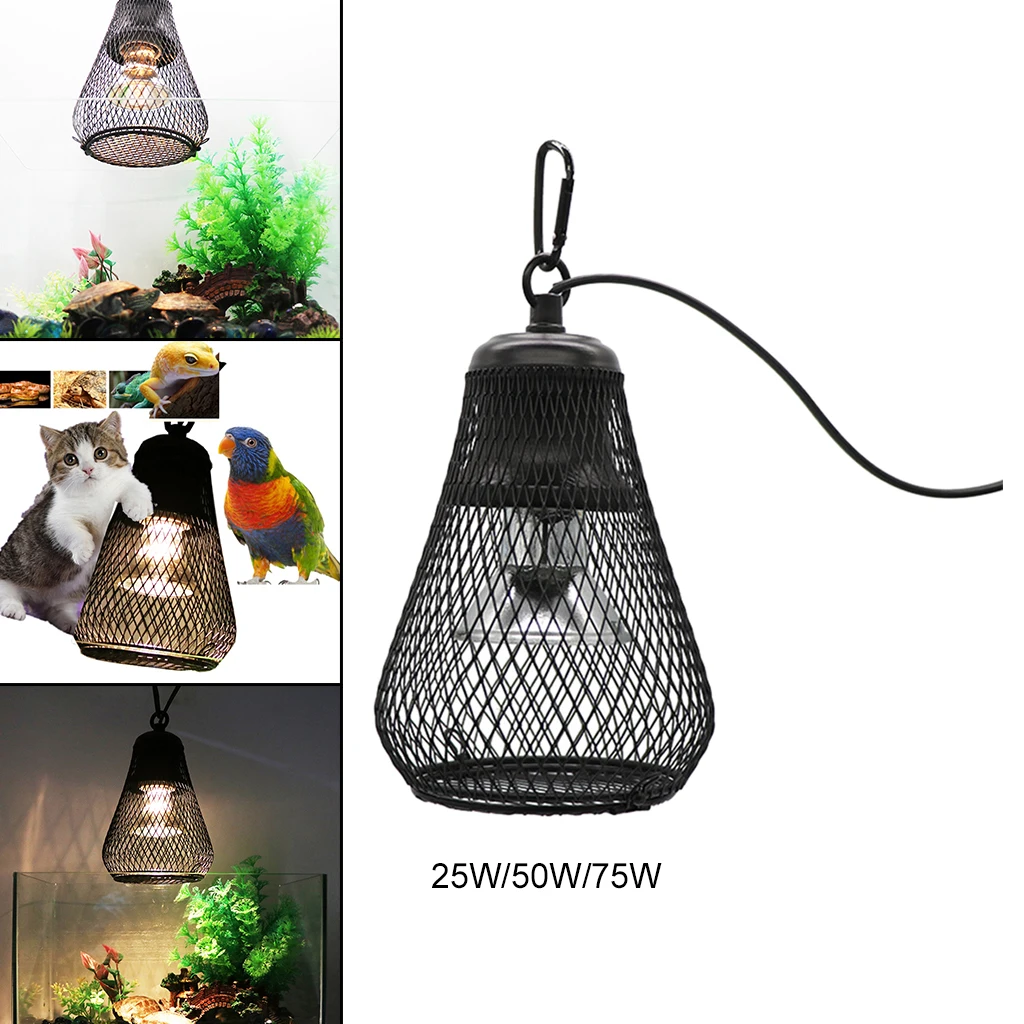 Lámpara de reptiles UVB UVA E27, soporte de luz de cerámica para Tortuga, anfibio, mascota - imagen 4